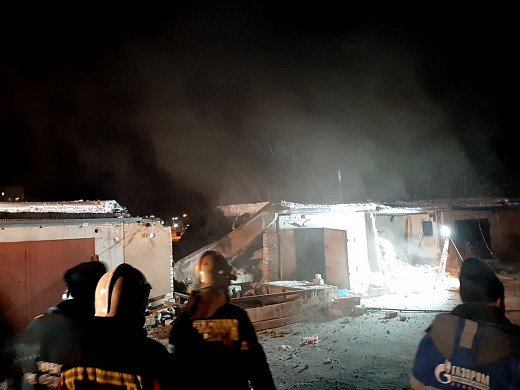 Взрыв на улице Ермака в Иванове: крыша сорвалась со стен