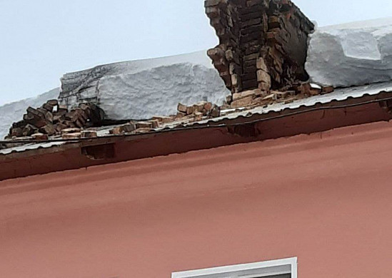 В Ивановской области снежная волна разрушила часть многоквартирного дома