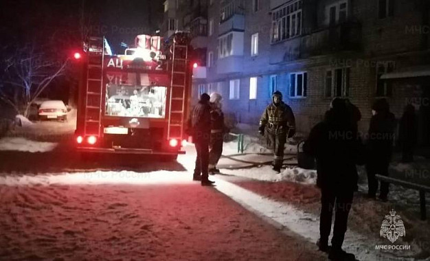 В Ивановской области рано утром на пожаре погиб мужчина
