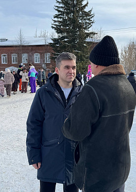 Станислава Воскресенского заметили на Масленице в селе Дунилово