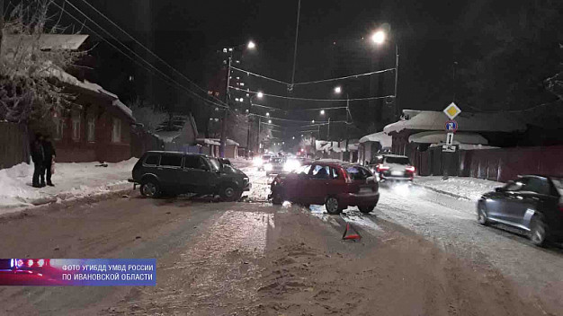  В Иванове пьяный водитель устроил ДТП с тремя машинами 