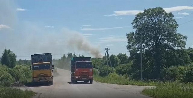  На полигоне «Залесье» началась ликвидация тления отходов 