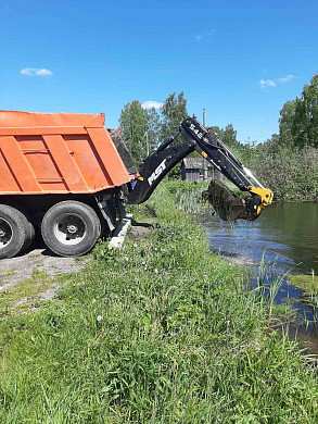В Верхнем Ландехе углубляют противопожарные водоемы