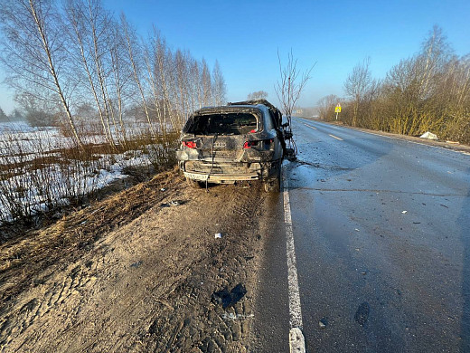  В Гаврилово-Посадском районе случилось тяжелое ДТП с двумя пострадавшими 