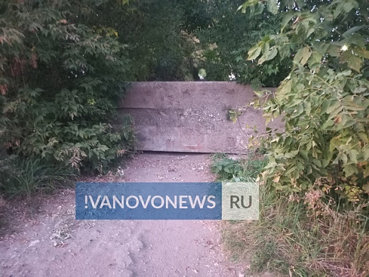 На железнодорожном переезде на улице Тимирязева в Иванове поставили бетонные блоки