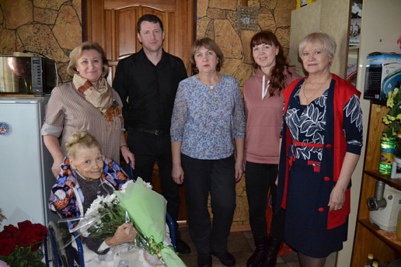  Труженица тыла из Иванова отметила 100-летний юбилей 