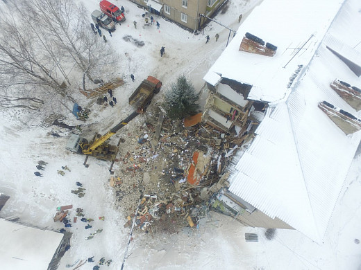 В Ивановской области спустя пять лет снесли рухнувший дом 