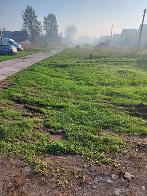 Деревню Беркино окутал дым