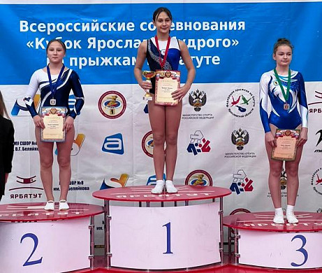  Ивановские батутисты достойно выступил на Кубке Ярослава Мудрого 