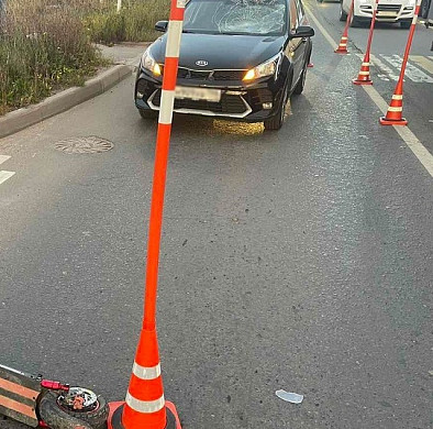  В Иванове пьяному самокатчику грозит уголовное дело за ДТП 