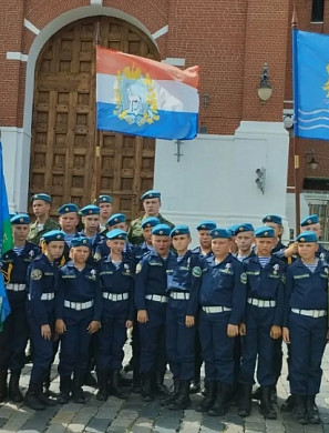 Фурмановский «Разведчик» отметил День ВДВ на Красной площади