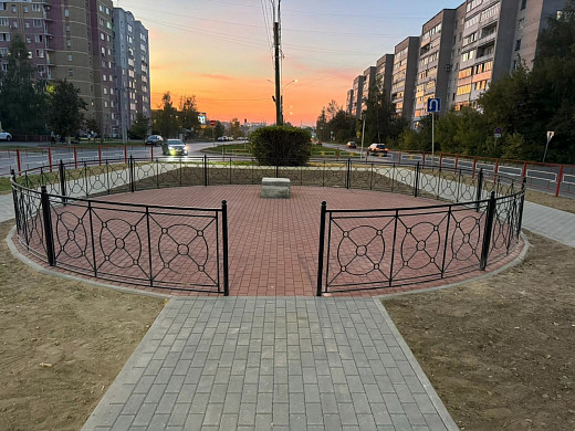 В Иванове продолжают реновацию аллеи Огнеборцев