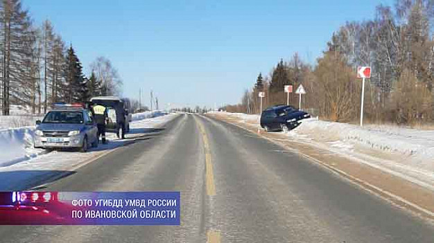 Водитель умер за рулем на трассе в Ивановской области
