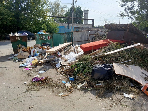 Все районы Иванова погрязли в мусоре