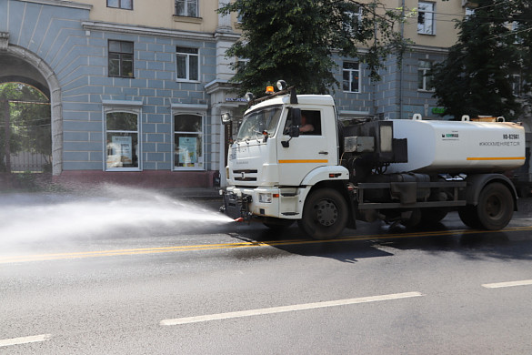 Поливалки в Иванове будут работать круглосуточно