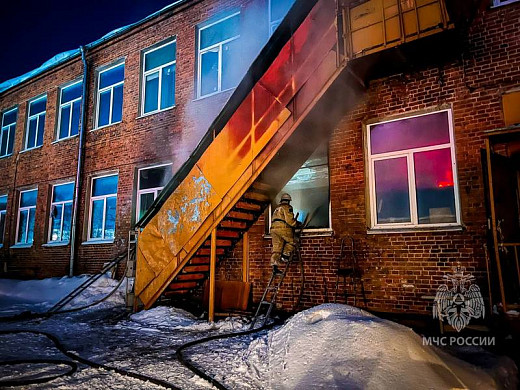 В Иванове загорелся швейный цех напротив &amp;quot;Тополя&amp;quot;