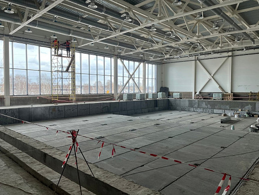 Ледовую арену Газпром достроит в Иванове ближе к лету