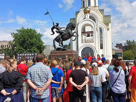 В Иванове почтили память погибших детей Донбасса