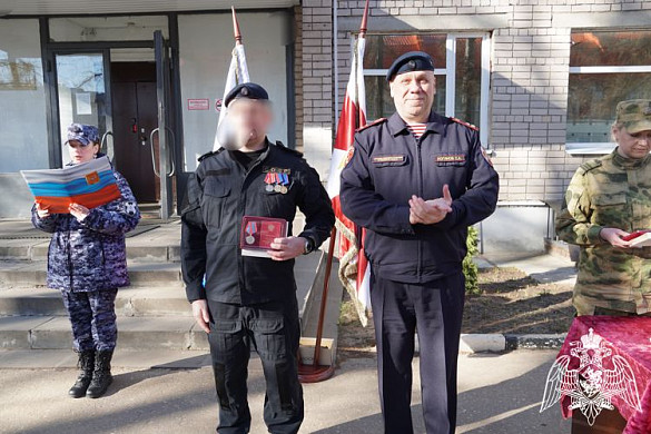 Ивановским росгвардейцам вручили госнаграды за участие в спецоперации