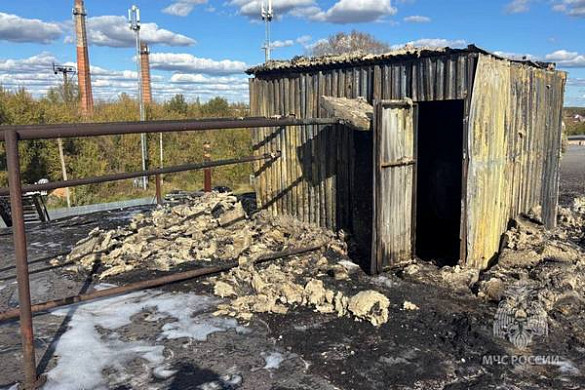  В Вичуге загорелось производственное здание 