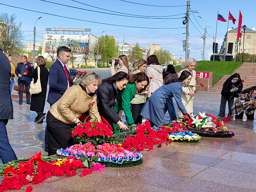 В Иванове прошел студенческий митинг в память 80-летия Победы