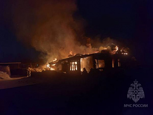 В Ивановской области на пожаре погибли два человека