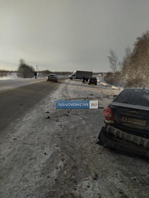 У поворота на Северный аэродром произошла массовая автоавария с пострадавшими