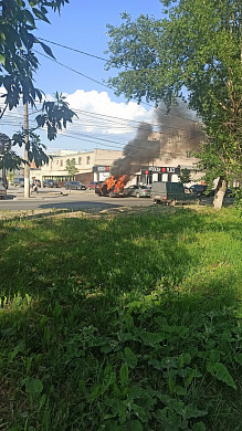 В Иванове дотла сгорели две иномарки