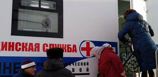 Ивановцы смогут пройти флюорографию на площади Пушкина