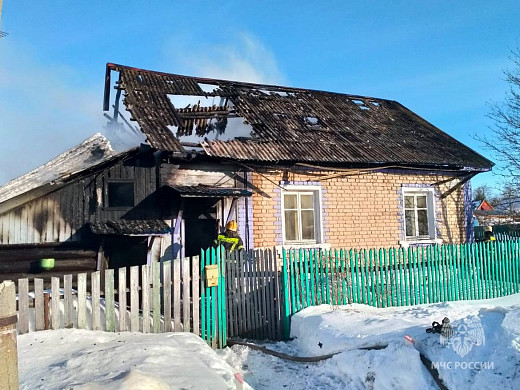 В Ивановской области на пожаре погиб человек