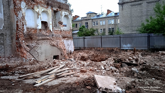 В историческом центре Иванова снесен особняк 19 века