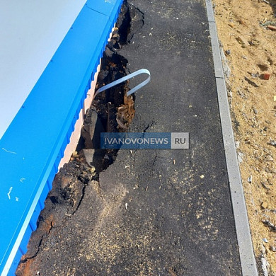 В Кинешме к новой амбулатории невозможно подойти