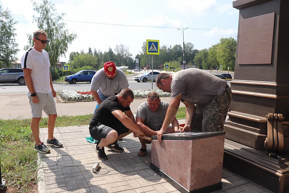 В Кинешме готовятся к открытию Знака погибшим воинам-десантникам