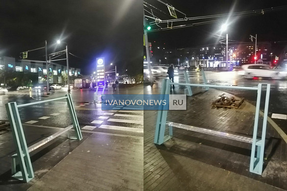Установленные на Лежневской велодержатели горожане приняли за авангардные лавочки