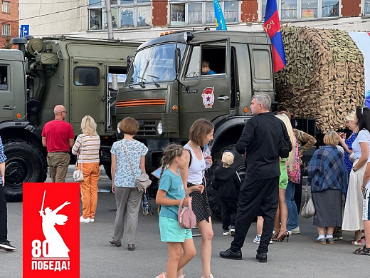 На площади Победы в Иванове пройдет выставка военной техники