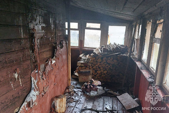 В Ивановской области загорелись два частных дома 