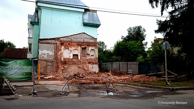 В историческом центре Иванова снесен особняк 19 века