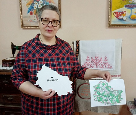 В Ивановской области мастерицы создают вышитую карту губернии