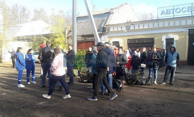  В Ивановской области провожают новую группу мобилизованных 