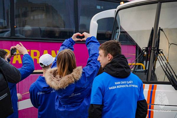  В Ивановскую область прибыли дети из Белгорода 