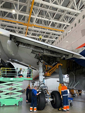 Оборудование лежневского предприятия использовали в ремонте самолета Boeing 777