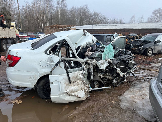  В Гаврилово-Посадском районе случилось тяжелое ДТП с двумя пострадавшими 