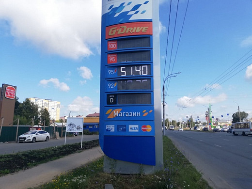 В Ивановской области в августе ценники на бензин поменяли уже в третий раз