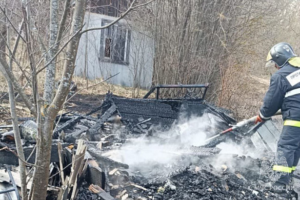 13 пожаров за сутки произошли в Ивановской области 
