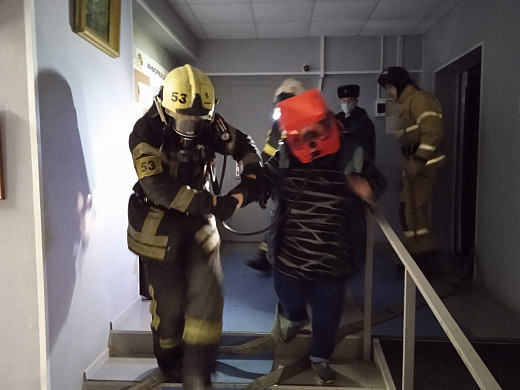 В Иванове эвакуировали пансионат для пожилых людей