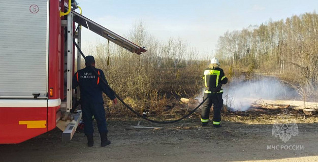 В Ивановской области горели сараи, бани, трава, квартира и опора ЛЭП