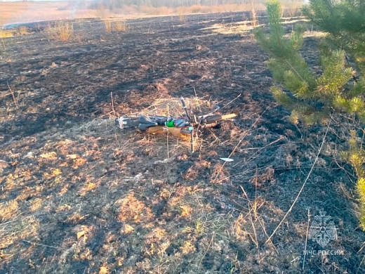 На окраине Фурманова найден обгоревший труп человека