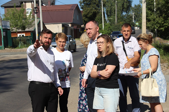 На улице Революционной в Иванове появится система отвода воды
