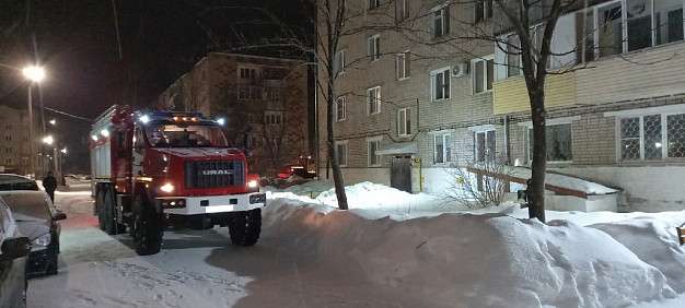 В Кинешме во время пожара в квартире погиб человек