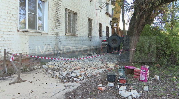  В одном из ивановских домов произошло «контролируемое обрушение» 